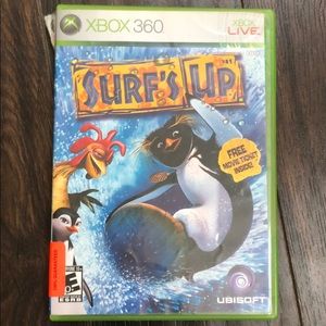 Xbox 360 Surfs Up Game Used
